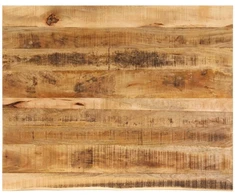 Stalviršis, 110x80x2,5cm, mango masyvas, su gyvu kraštu