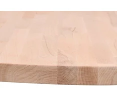 Stalviršis, 30x1,5cm, bukmedžio medienos masyvas, apskritas