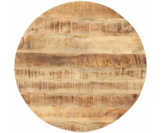Stalviršis, 50cm, mango medienos masyvas, apskritas, 15-16mm