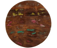 Stalviršis, 50x1,5cm, perdirbtos medienos masyvas, apskritas