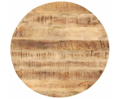 Stalviršis, 70cm, mango medienos masyvas, apskritas, 25-27mm