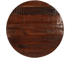 Stalviršis, 70x2,5cm, perdirbtos medienos masyvas, apskritas