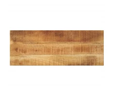 Stalviršis, 70x40x2,5 cm, stačiakampis, masyvi mediena, šiurkštus mango skonis