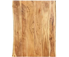 Stalviršis, 80x(50-60)x2,5cm, akacijos medienos masyvas