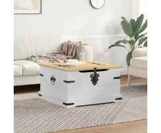 storage box Balta 78 x 78 x 45 cm Kietos pušies mediena