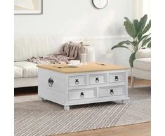 storage box Balta 90 x 78 x 45 cm Kietos pušies mediena