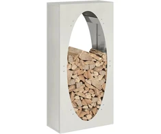 Stovas malkoms, 50x23x100 cm, nerūdijantis plienas