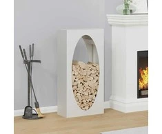 Stovas malkoms, balta, 50x23x100 cm, šaltai valcuotas plienas