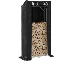 Stovas malkoms su apdangalu nuo lietaus, 100x40x200cm