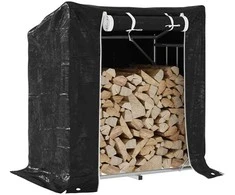 Stovas malkoms su apdangalu nuo lietaus, 101x61x110,5cm