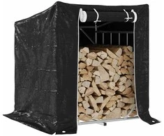 Stovas malkoms su apdangalu nuo lietaus, 100,5x100,5x110,5cm