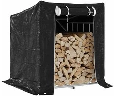 Stovas malkoms su apdangalu nuo lietaus, 100,5x80,5x110,5cm