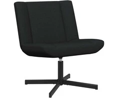 Sukamasis krėslas Juoda 63 x 75 x 76 cm audinys