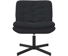 Sukamas poilsio krėslas Juoda 63 x 75 x 76 cm Aksomas