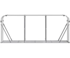 Sulankstoma Adirondack kėdė Juoda 80,5 x 74,5 x 92 cm HDPE