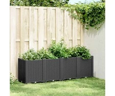 Sulankstomas sodo stalas Smėlio spalvos 90x51x75 cm Poly Rattan