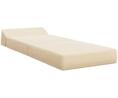 Sofa Sulankstomas Sofos Lova Kreminė 60 x 70 x 41 cm Audinys