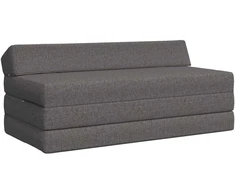 Sofa Sulankstomas Sofos Lova Šviesiai pilka 120 x 60 x 49 cm Audinys