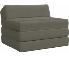 Sofa Sulankstomas Sofos Lova Šviesiai pilka 200 x 70 x 10 cm