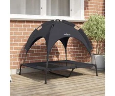 Šuo Lova Juoda 92 x 77 x 82,5 cm Plienas