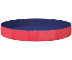 Šunų baseinas Ø300 x 38 cm Storas PVC Raudona