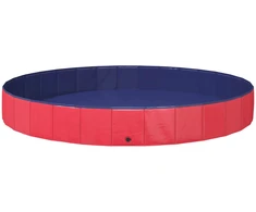 Šunų baseinas Raudona Ø300 x 38 cm Storas PVC