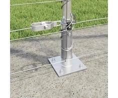 Suvirinta Vielos Tvoros Sistema su Betono Pagrindu 25 x 1,5 m