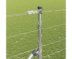 Suvirintas vielinis tvoras su smailiais galais 25 x 1,4 m