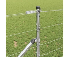 Suvirintas vielinis tvoras su smailiais galais 25 x 1 m