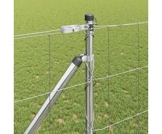 Suvirintas vielinis tvoras su smailiais galais 25 x 1,2 m