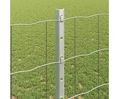 Euro tvoros su stulpu 25 x 1,2 m Galvanizuotas plienas
