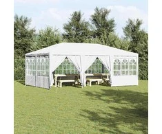Stoginė, antracito spalvos, 4x3m, audinys ir plienas, 180g/m²