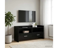 TV staliukas Televizoriaus spintelė 100 x 33 x 47 cm Juodojo ąžuolo