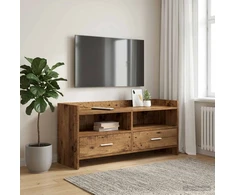 TV staliukas Televizoriaus spintelė 100 x 33 x 47 cm Sendintos medienos
