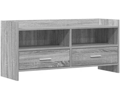 TV staliukas Televizoriaus spintelė 100 x 33 x 47 cm Pilka Sonoma
