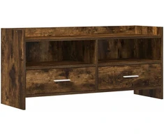 TV staliukas Televizoriaus spintelė 100 x 33 x 47 cm Dūminio ąžuolo