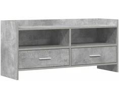TV staliukas Televizoriaus spintelė 100 x 33 x 47 cm Betono pilka