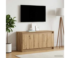 TV staliukas Televizoriaus spintelė 100 x 34 x 50 cm Artisano ąžuolo