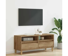 TV staliukas Televizoriaus spintelė 100 x 34,5 x 44,5 cm Amatininkų ąžuolas