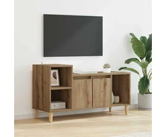 TV staliukas Televizoriaus spintelė 100 x 35 x 55 cm Amatininkų ąžuolas
