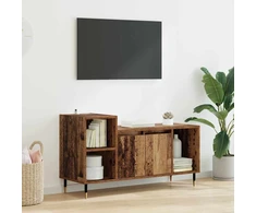 TV staliukas Televizoriaus spintelė 100 x 35 x 55 cm Senovinis medis