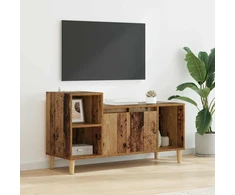 TV staliukas Televizoriaus spintelė 100 x 35 x 55 cm Senovinis medis