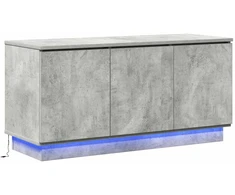 Televizoriaus spintelė 100 x 38 x 49 cm Betono pilka