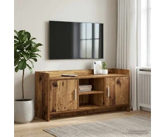 TV staliukas Televizoriaus spintelė 102 x 33 x 47 cm Sendintos medienos