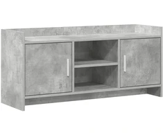 TV staliukas Televizoriaus spintelė 102 x 33 x 47 cm Betono pilka