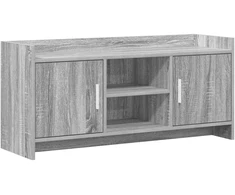 TV staliukas Televizoriaus spintelė 102 x 33 x 47 cm Pilka Sonoma