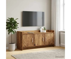 TV staliukas Televizoriaus spintelė 102 x 33 x 47 cm Sendintos medienos