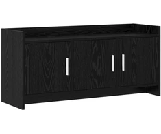 TV staliukas Televizoriaus spintelė 102 x 33 x 47 cm Juodojo ąžuolo