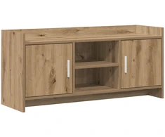 TV staliukas Televizoriaus spintelė 102 x 33 x 47 cm Artisano ąžuolo