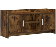 TV staliukas Televizoriaus spintelė 102 x 33 x 47 cm Dūminio ąžuolo
